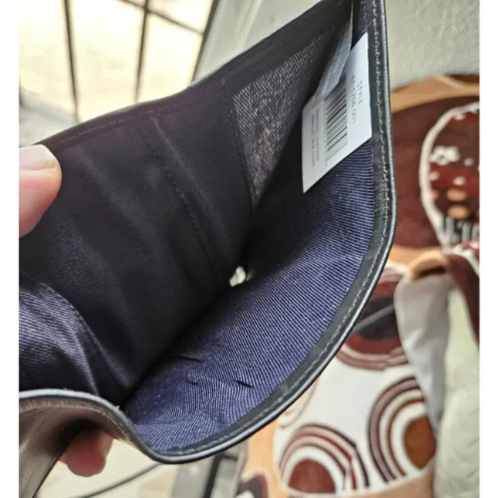 Men's Classic Leather Trifold RFID Wallet (Available in Smooth or Pebble Grain)